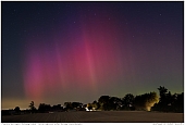 Polarlichter - Polarlicht und Großer Wagen über Norddeutschland