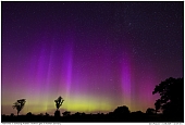 Polarlicht Nordlicht - Polarlicht in Norddeutschland Schleswig-Holstein
