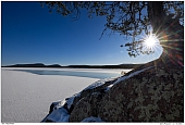 Stor Varjisträsk - am Polarkreis - Stor Varjisträsk in Schwedisch Lappland