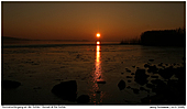 Sonnenuntergang - Sonnenuntergang an der Schlei