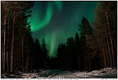 Nordlicht in Lappland - Polarlicht in Lappland