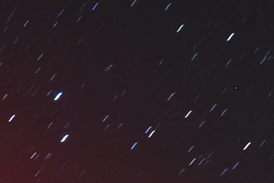 Polarlichter an der Flensburger Förde